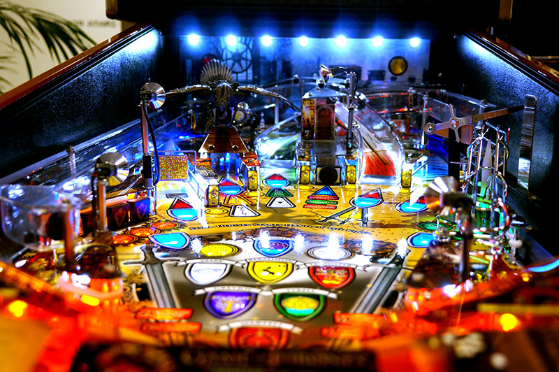Game of Thrones Pro Pinball Machine - Playfield View